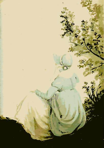Jane Austen, in a watercolor painted by her sister in 1804. (Photo credit: Wikipedia. This image is in the public domain because its copyright has expired).