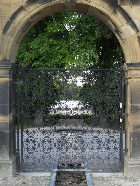 The entrance to the Ornamental Garden